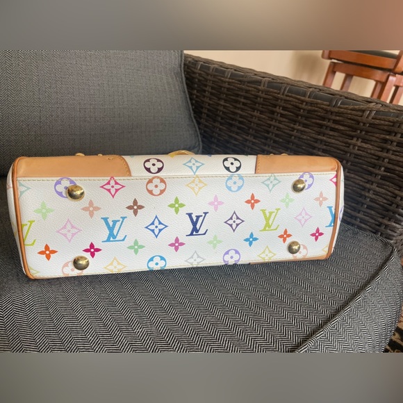 Authentic LOUIS VUITTON Monogram Multi-Color Beverly MM Shoulder Bag - Picture 10 of 17